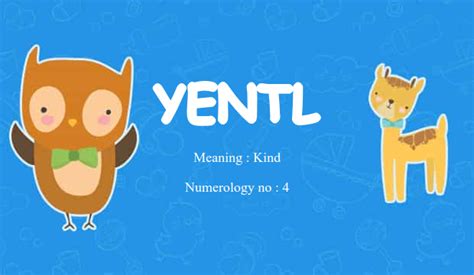 yentl meaning